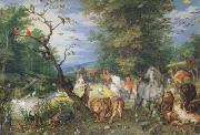 BRUEGHEL, Jan the Elder The Animals entering thte Ark (mk08) china oil painting artist